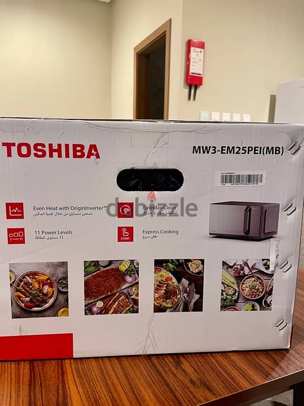 New Toshiba 25L Digital Microwave oven– Sealed Box - only 29 BHD! 4