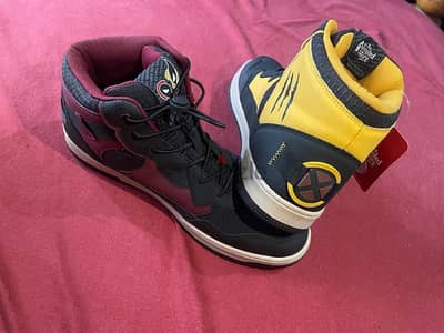 Marvel themed sneaker shoes - size 11 new unused with box