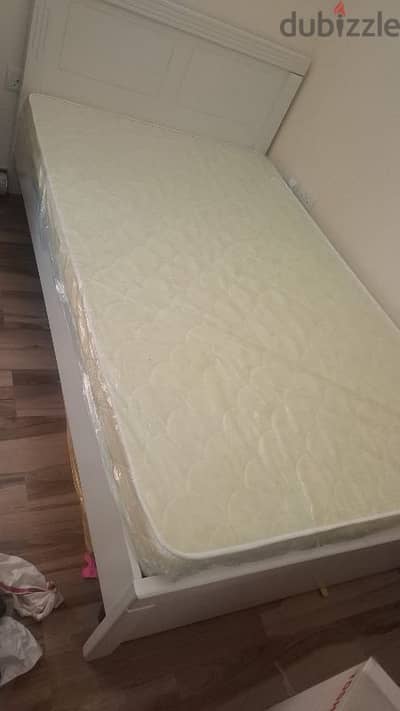 New Bed with Mattress – Urgent Sale!