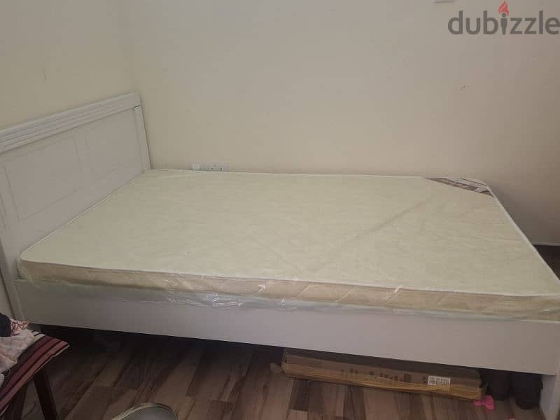 New Bed with Mattress – Urgent Sale! 1