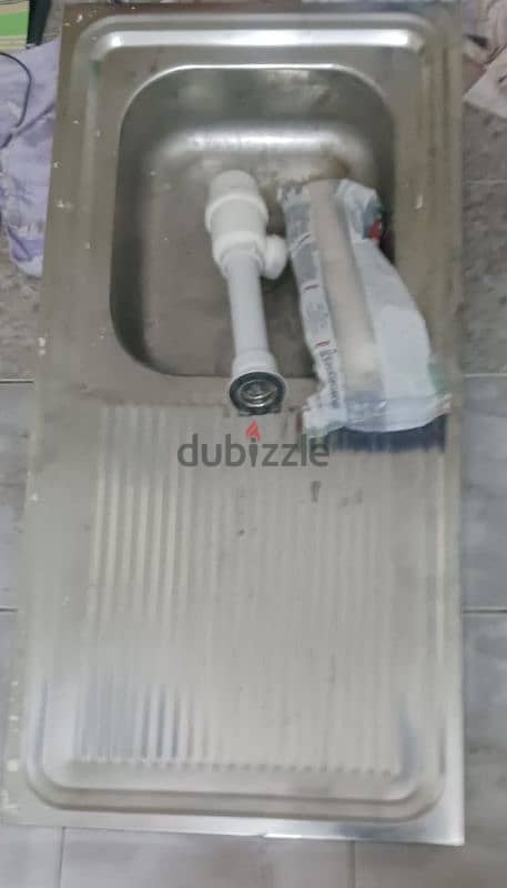 Sink with Pipe Fittings Available 0