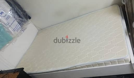 Mattress with Wooden Bed Available