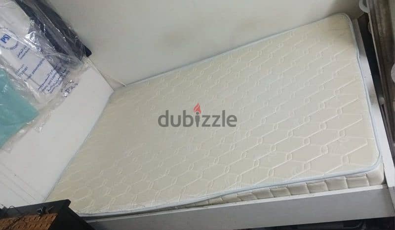 Mattress with Wooden Bed Available 0