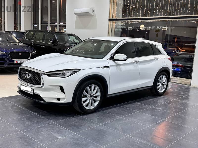 Infiniti QX50 2019 White 1