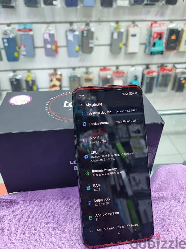 Lenovo dual 5G gaming phone 256GB 12GB RAM 4