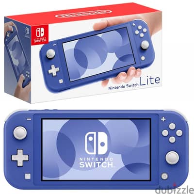 Nintendo switch lite with games