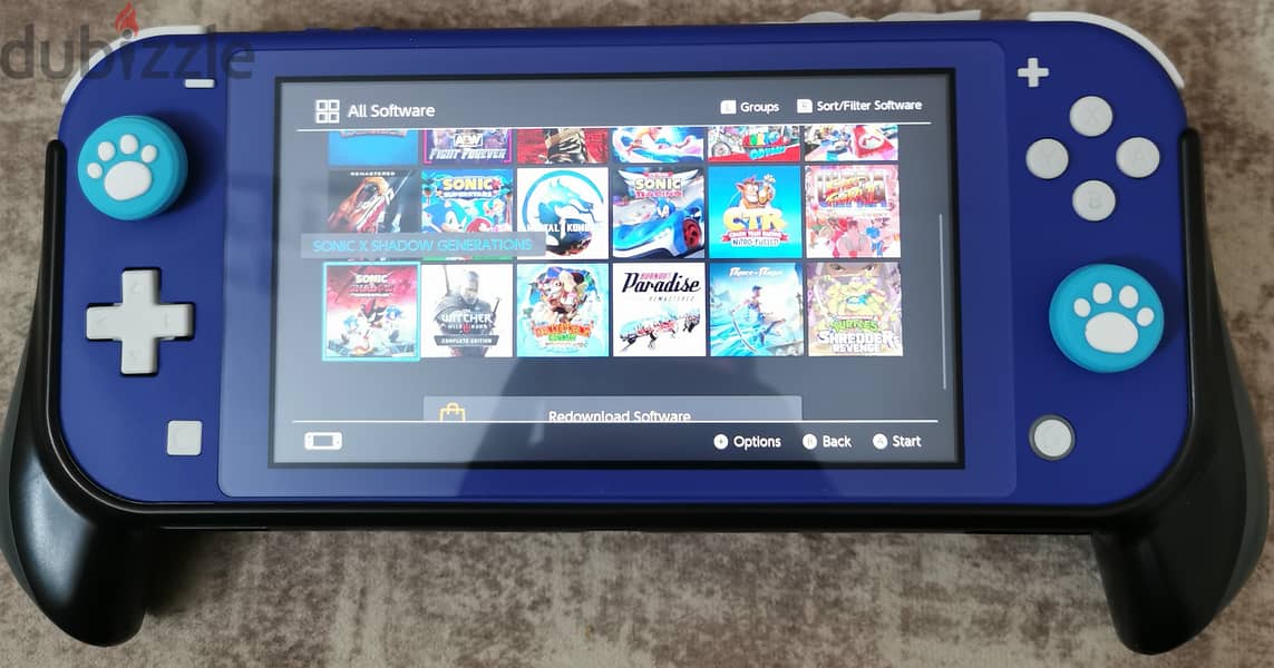 Nintendo switch lite with games 2