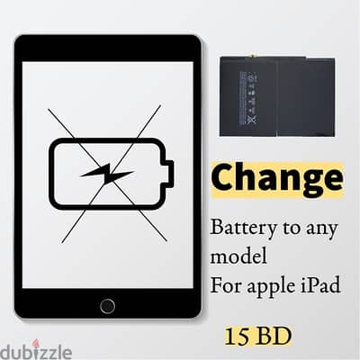 change all iPad battery