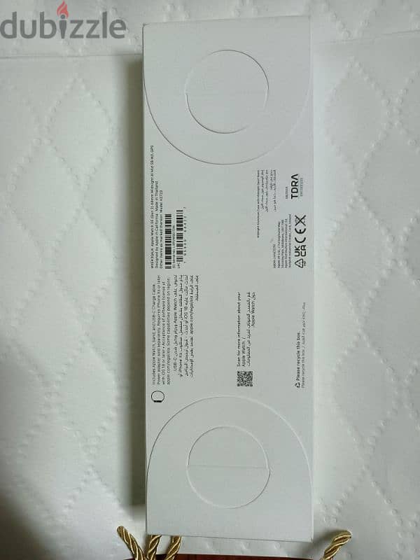 Not opened new Apple Watch SE GPS, 44 mm Midnight Alum Case with Sport 2