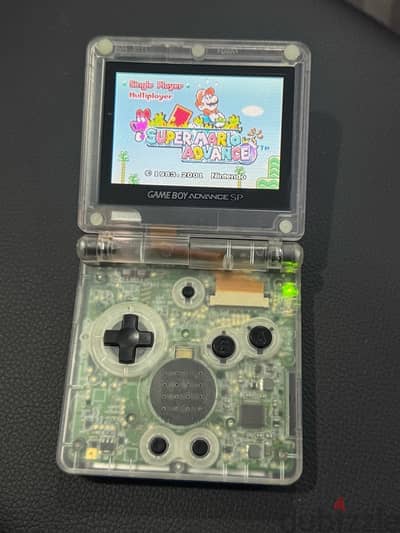 nintendo gameboy advance sp 101 brighter screen with charge