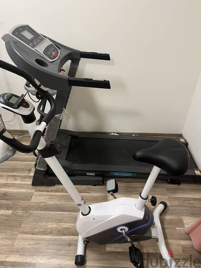 Treadmill & bicycle