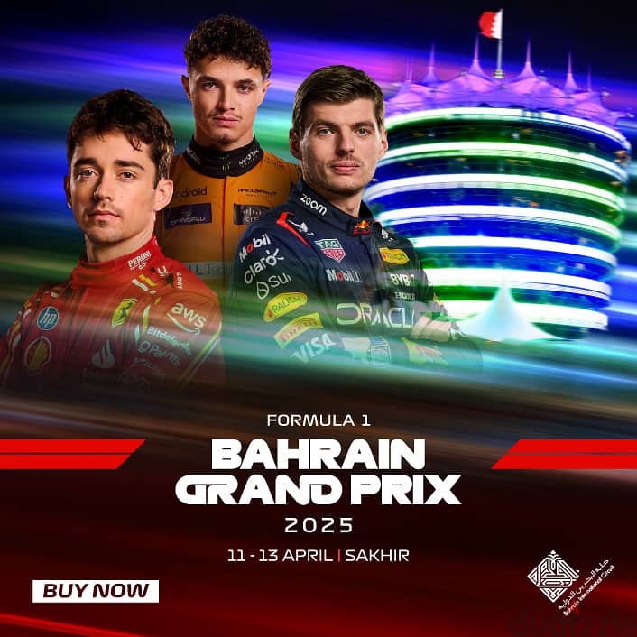 GP F1 Bahrain 2025 Tickets for sale 0