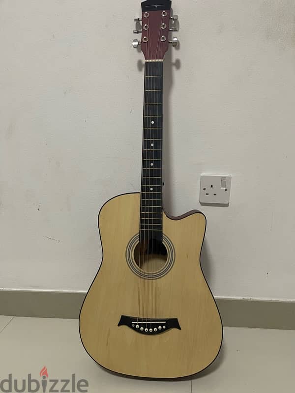 acoustic guitar like new 0