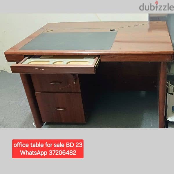 Glass desk and other items for sale with Delivery 3