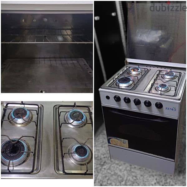 Cooking range 4 burner and other items for salee 0