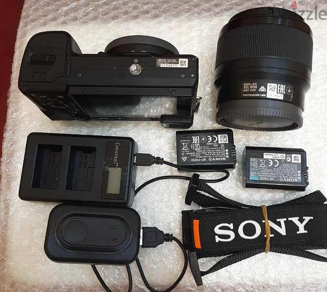 SONY CAMERA A6300 WITH ORIGINAL SONY LENS 18-50MM FOR SALE 4