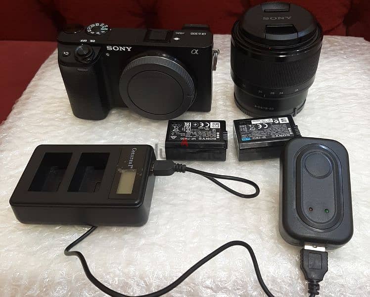 SONY CAMERA A6300 WITH ORIGINAL SONY LENS 18-50MM FOR SALE 15