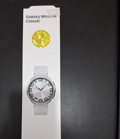 SAMSUNG GALAXY WATCH 6 CLASSIC (47mm, Silver)