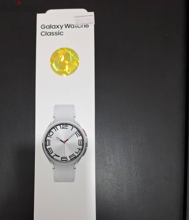 SAMSUNG GALAXY WATCH 6 CLASSIC (47mm, Silver) 0