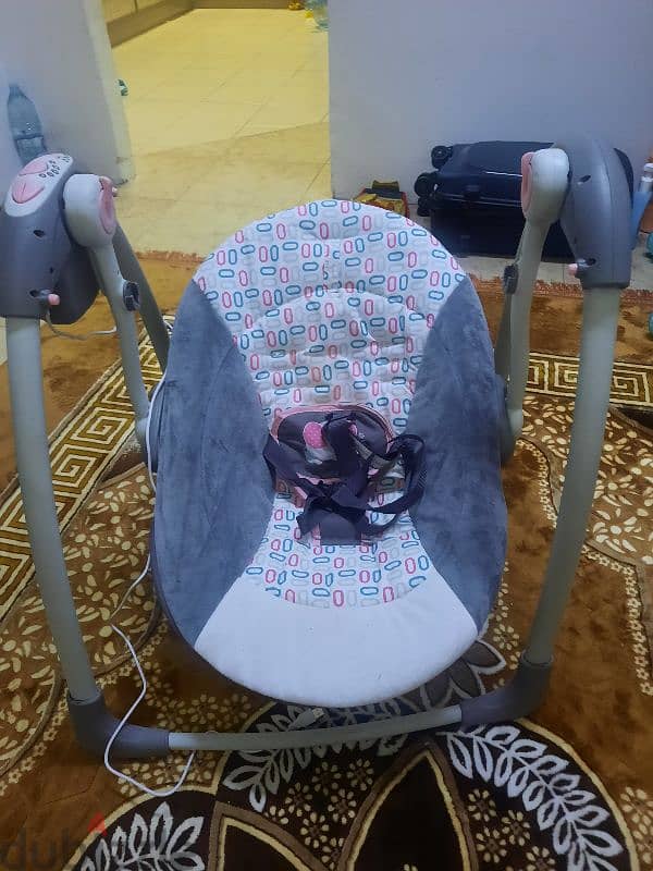 baby walker & swinging chair 1