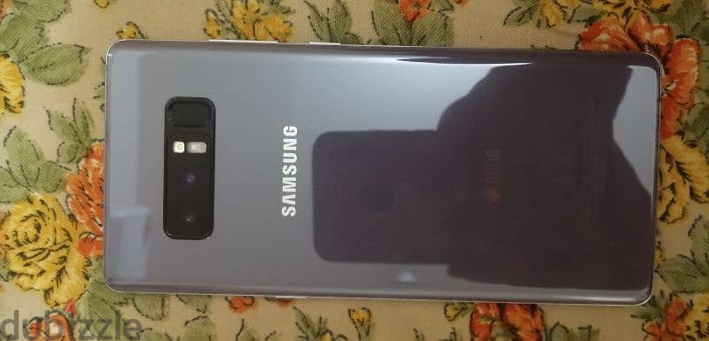 Samsung Galaxy Note 8 with free transparent phone case 0