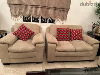 6 seater sofas very good condition