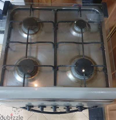 Sansui cooking range 4 burner with oven