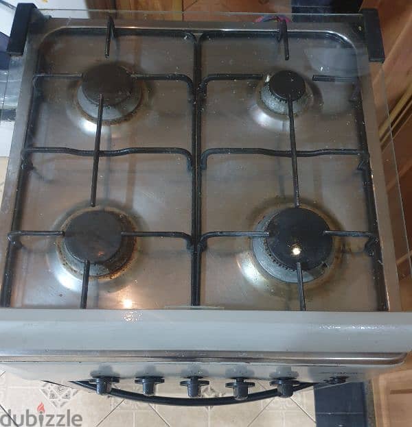 Sansui cooking range 4 burner with oven 0