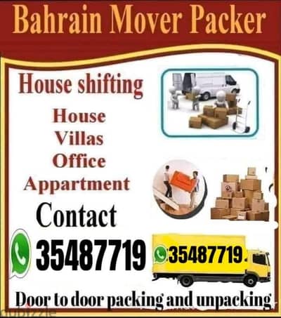 Bahrain Movers and packers House office Store Shop Villa apartment