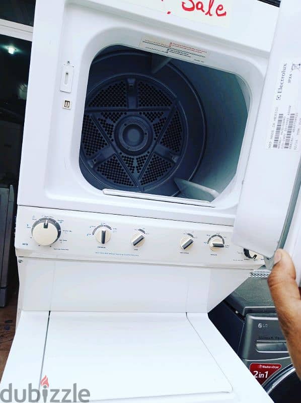 white-Westinghouse washing machine with dryer made in mexico 1