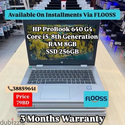 HP ProBook 640 G4 Core i5-8th Generation