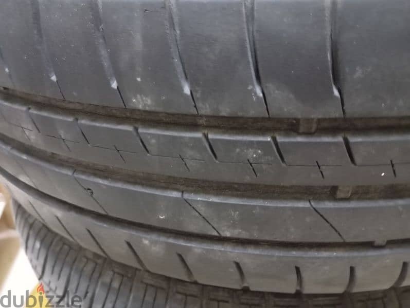 tires with rim & rim cover 2