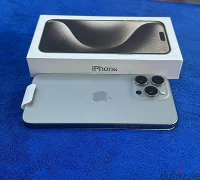 iPhone 15 pro max natural titanium 512 gb very good