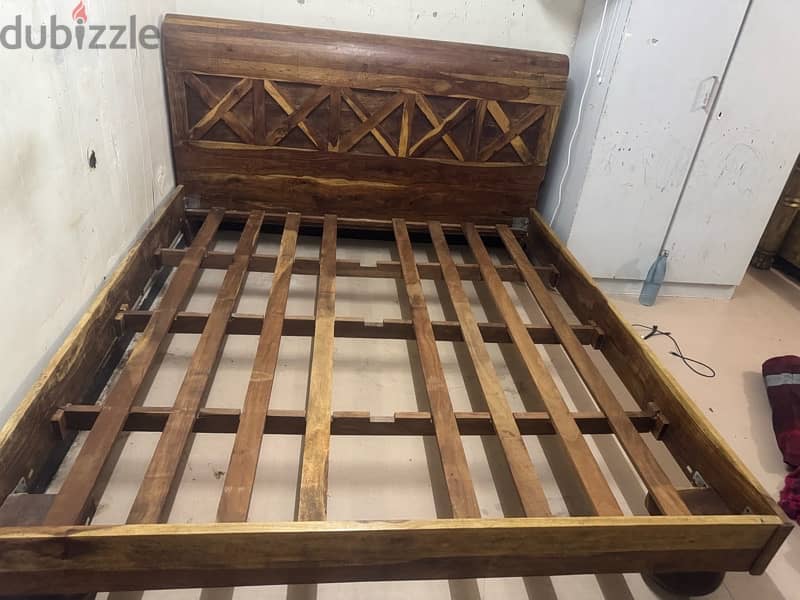 King Size Bed  Cot with Matress for sal e 6