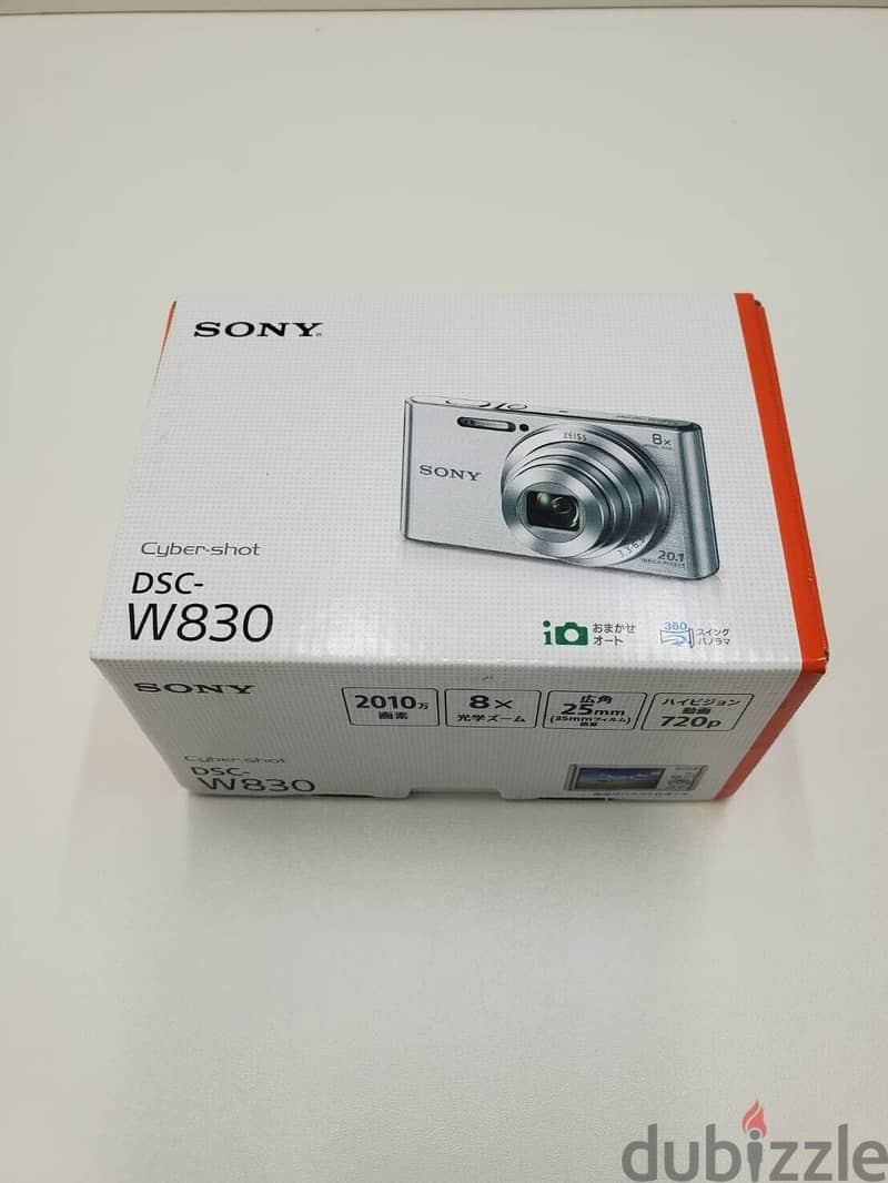 Sony cyber-shot DSC-W830 camera 1