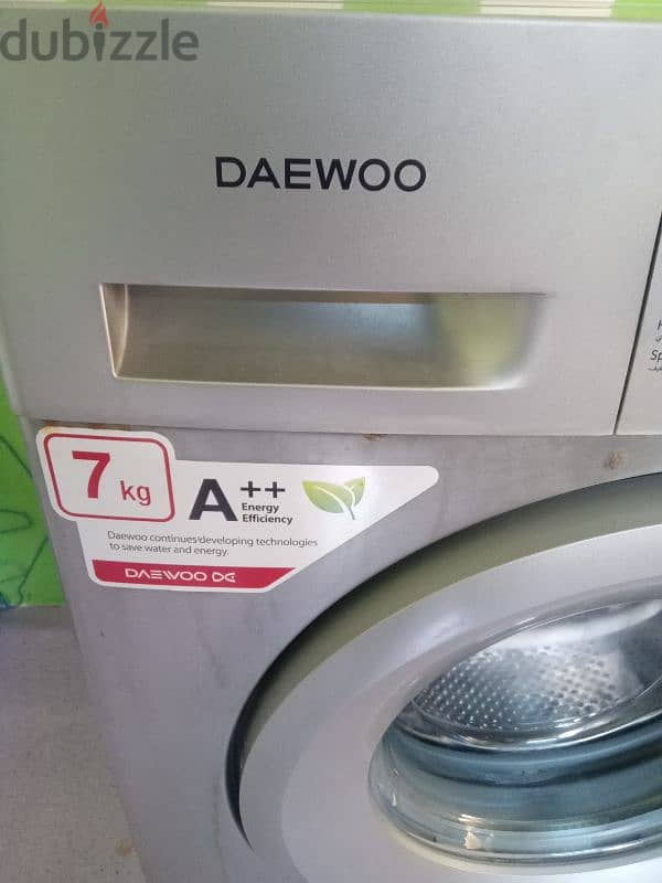 daewoo washing machine for sale fully automatic 7kg 3