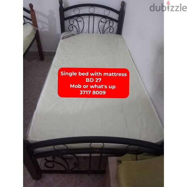 Double bed with storage box and other household items for sale 13