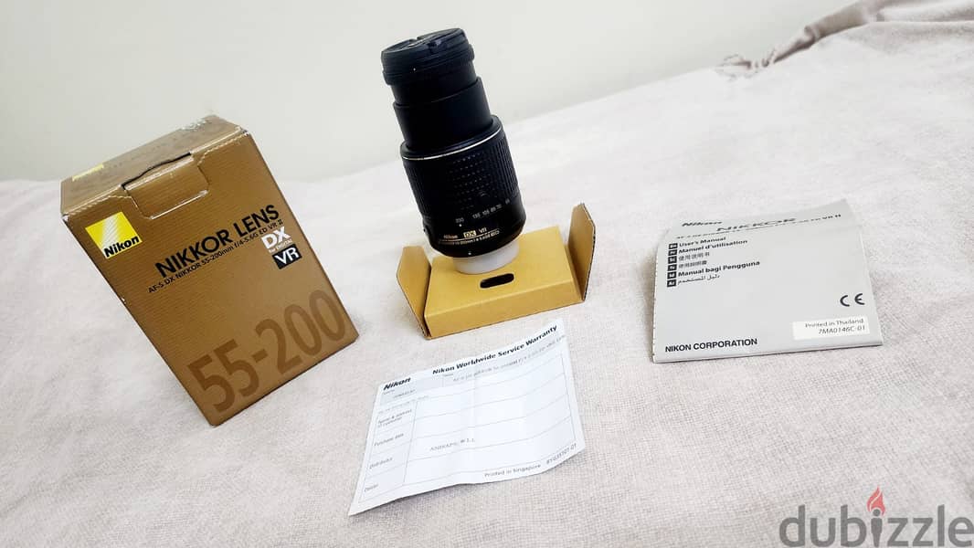 NIKON 55-200 LENS (BRAND NEW) 2