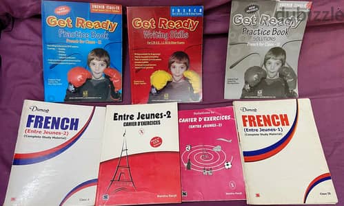 Available FRENCH CBSE/ BRITISH Guides And Text Books on Clearance