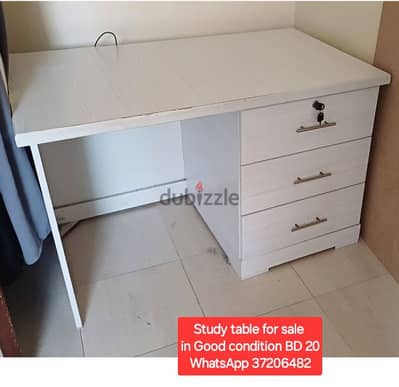 Study tablee and other items for sale with Delivery