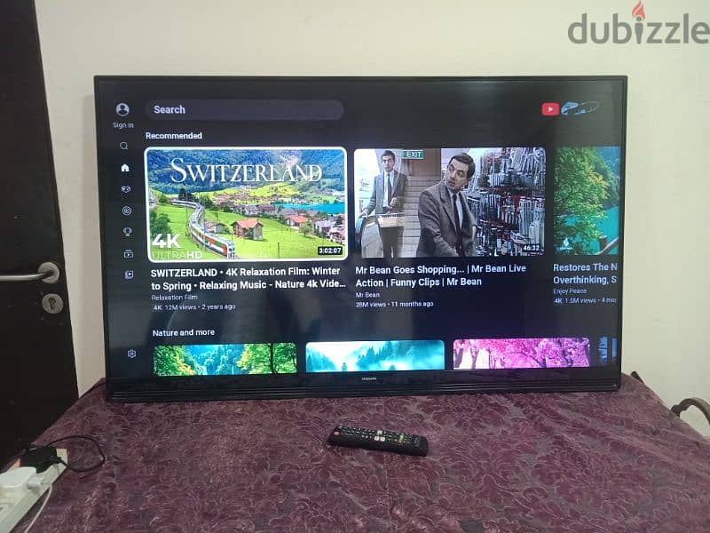 SAMSUNG  50 INCH 4K SMART  LED TV 1