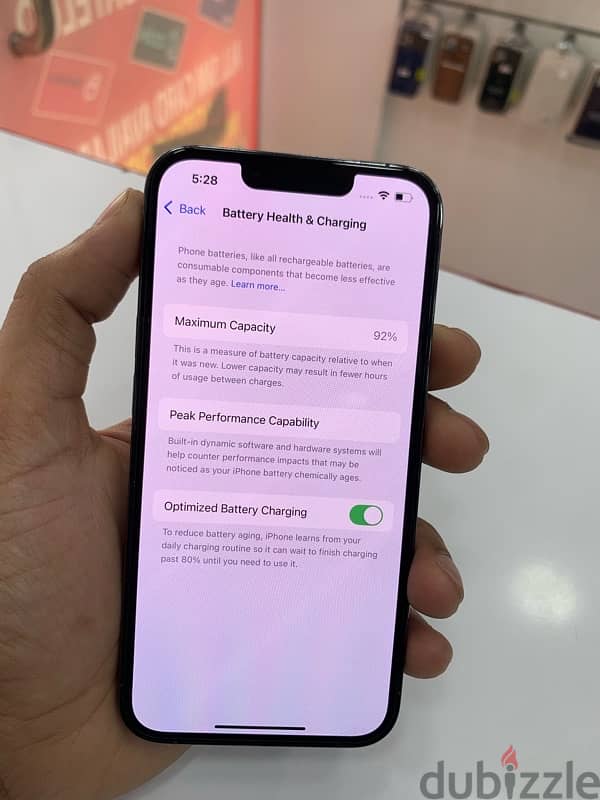 iPhone 13 Pro 92% battery 128gb 6