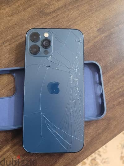 iPhone 12 Pro 128 GB display small crack back side crack batterychange