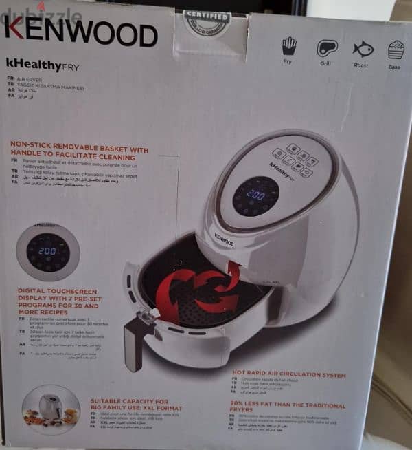 New air fryer Kenwood 0