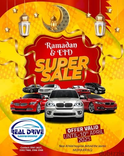 RAMADAN & EID SPECIAL OFFER for Toyota, Nissan, Honda, HYUNDAI,. . etc