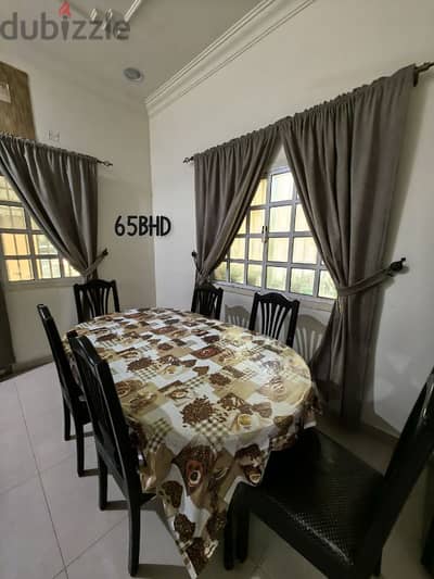 Dining table with 6 chairs