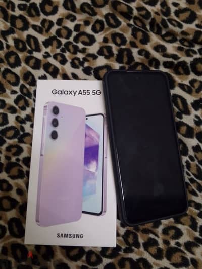 Samsung a55 5g excellent condition 256gb rom 8gb ram