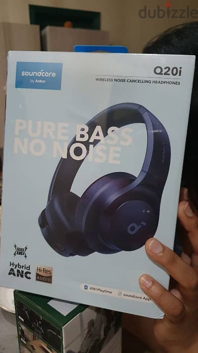 Soundcore Anker Life Q20i Hybrid Active Noise Cancelling Headphones