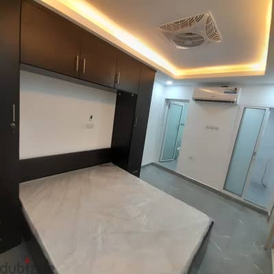 Fully furnished studio for rent in Al Hoora on Zubarah Street.