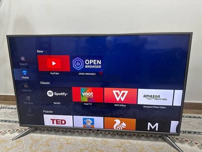 NIKAI 50” inch smart tv android 4k